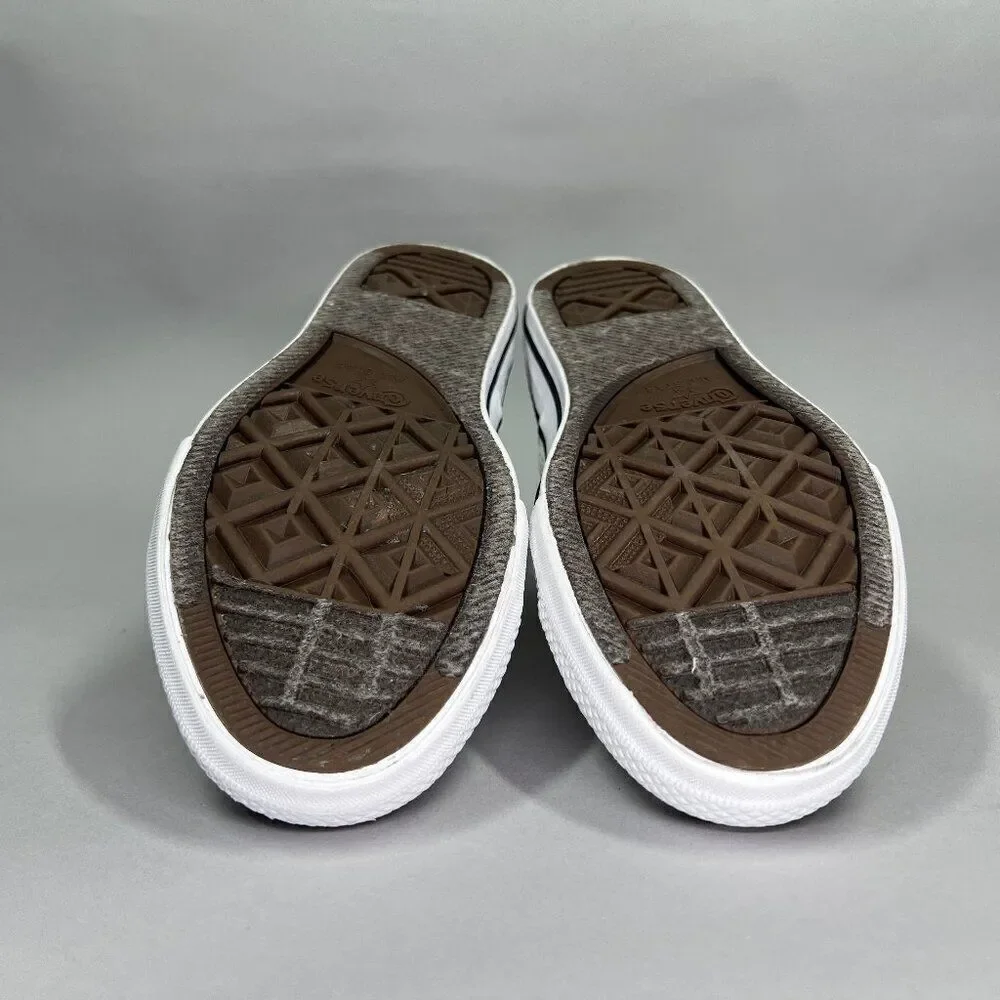 Converse Girl's Rainbow Dot Madison‎ White Canvas Low Sneakers